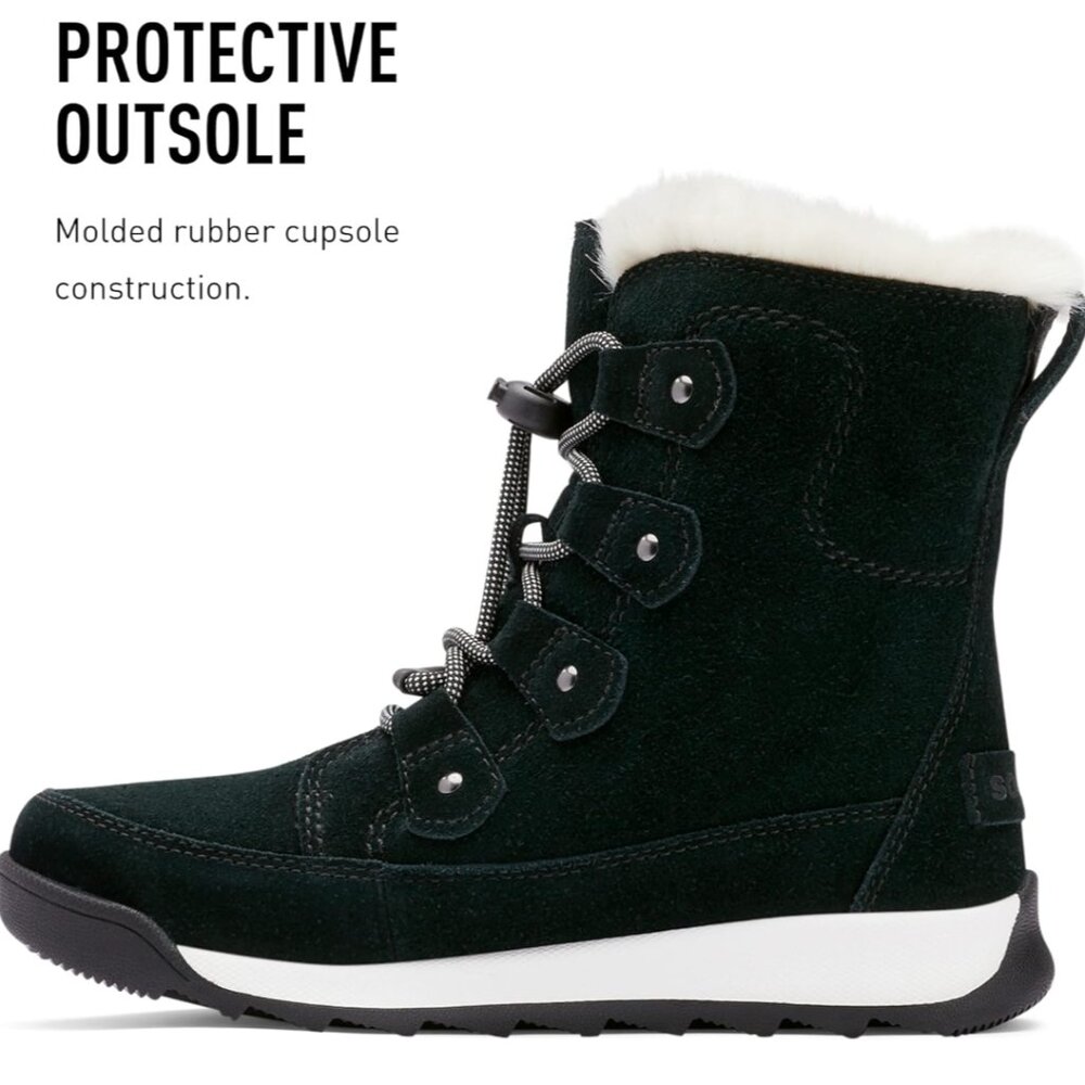 Sorel Youth Whitney II Joan Lace Boot — Waterproof Winter Boots,size 7 - Picture 3 of 12